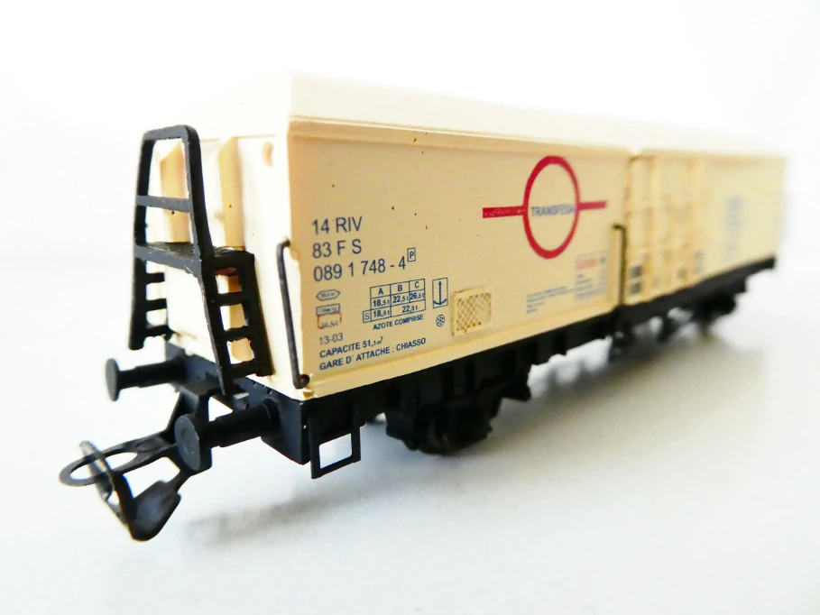 TT RARITA!! KROKODIL Model Limitovaná edice Nákladní vůz krytý TRANSFESA 0859 1 748 - 4 FS ESPAŇA TOP STAV NEPOUŽITÝ v orig. krabičce