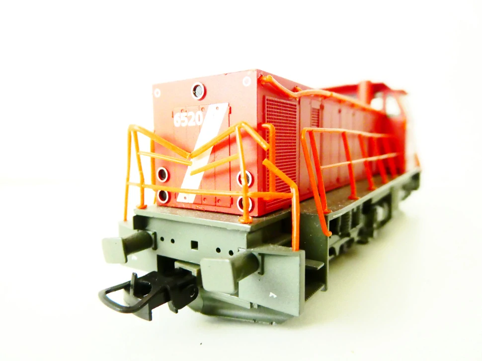 H0 LILIPUT 2418 Dieselová lokomotiva Cargo 6520 NS NA OPRAVU NEBO NÁHRADNÍ DÍLY (NEJEDE)