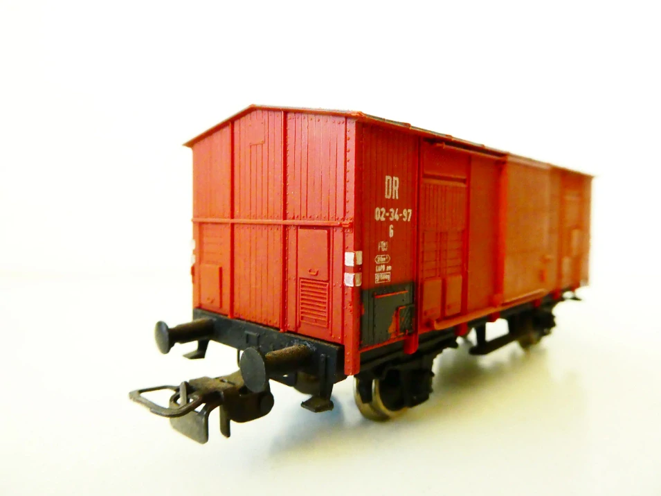 H0 PIKO Nákladní vůz krytý 02-34 -97 DR TOP STAV NEPOUŽÍVANÝ