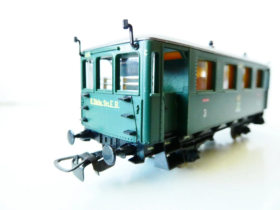 H0 PIKO Osobní vůz 3. tř. 349 K.Sächs. Sts.E.B.