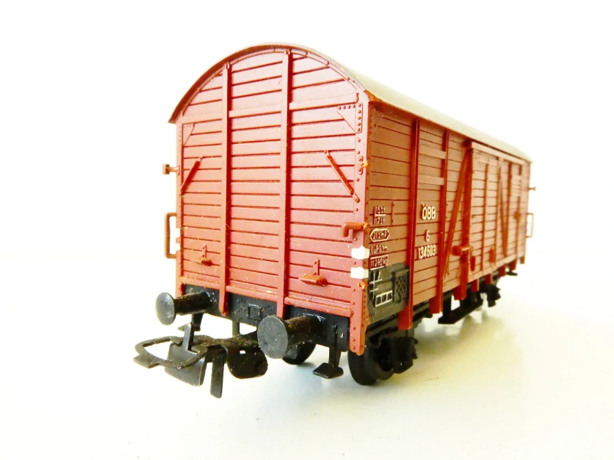 H0 PIKO Nákladní vůz krytý G 134603 ÖBB PĚKNÝ STAV v krabičce