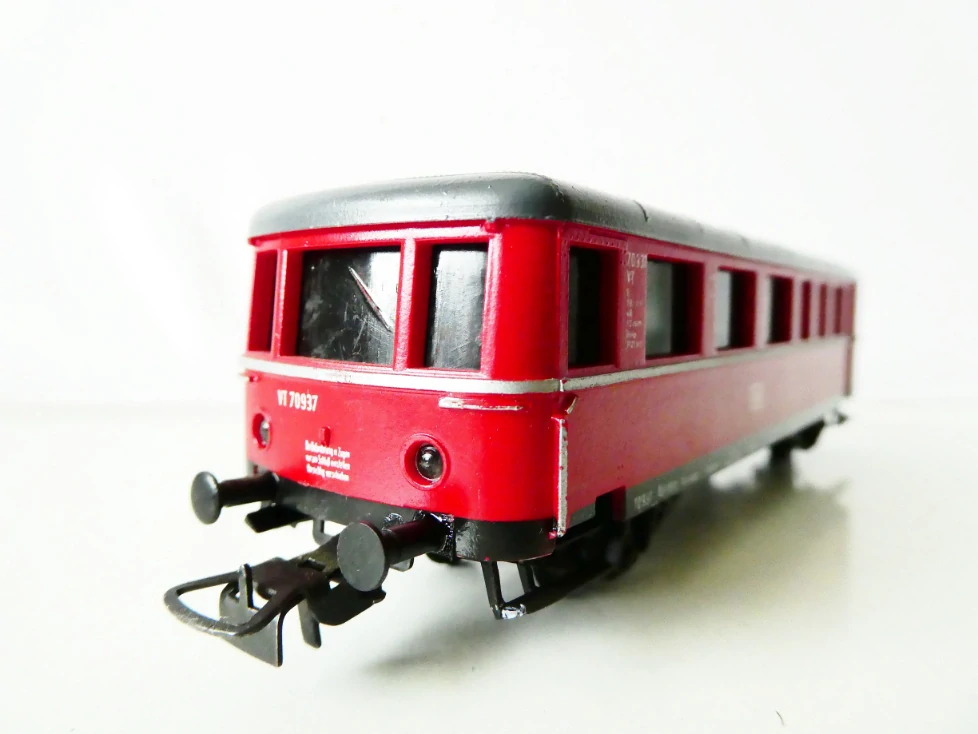 H0 PIKO Přípojný vůz 70937 VT 2. tř. DB PĚKNÝ STAV
