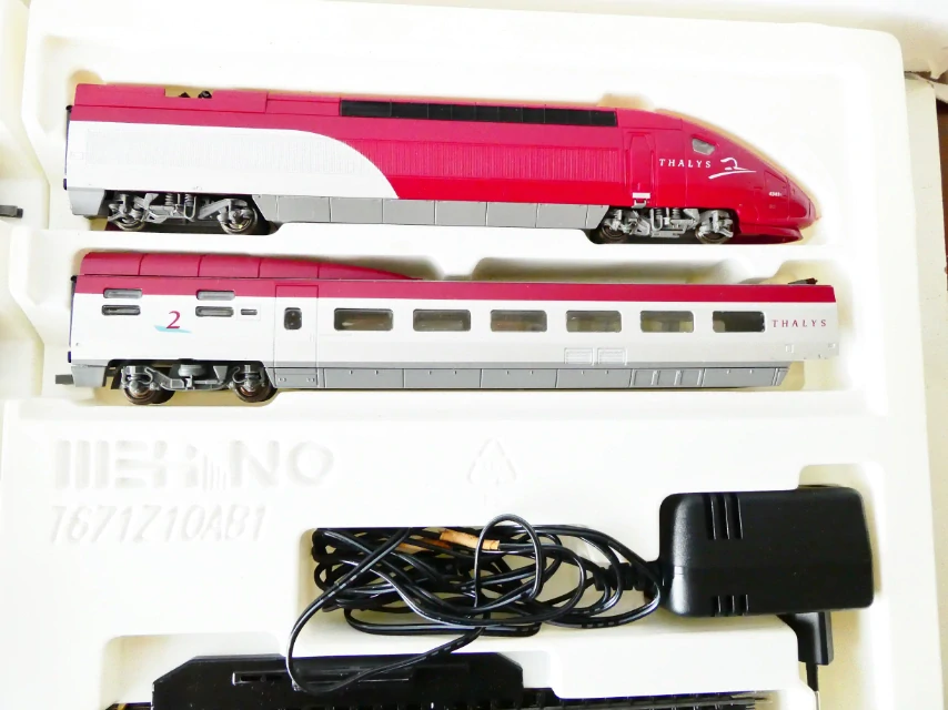 MEHANO T 680 Startovací sada THALYS 4341 PĚKNÝ STAV NEPOUŽÍVANÝ KOMPLETNÍ s průvodním listem v orig. krabici
