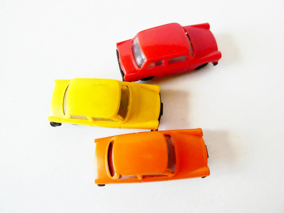 H0 SET 3 ks Osobní automobil Trabant 601