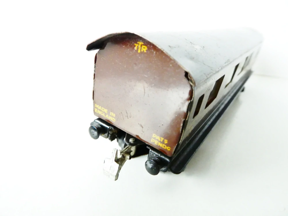 H0 TRIX TTR Osobní vůz 3. tř. 4-osý PATS PEND LMS 5542 - KOVOVÝ VŮZ - ANTIK 