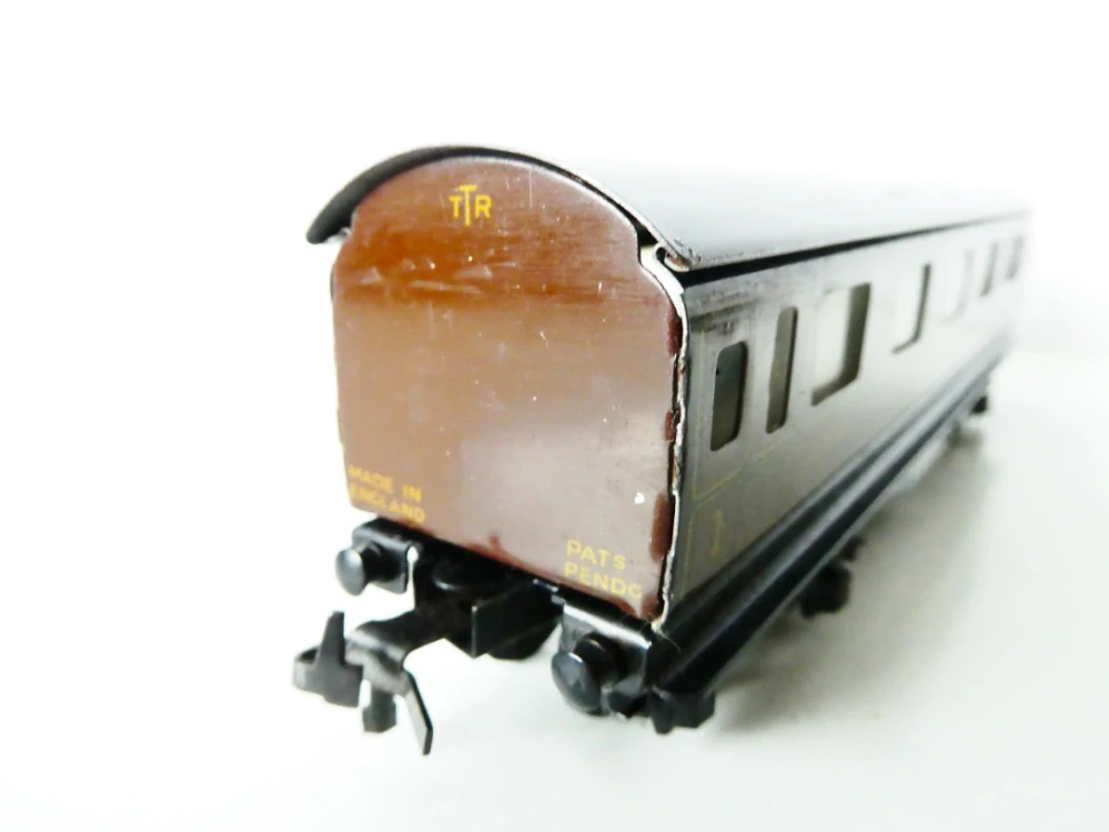 H0 TRIX TTR Jídelní vůz 4-osý PATS PEND LMS 2074 DINING CAR 1. tř. - KOVOVÝ VŮZ - ANTIK