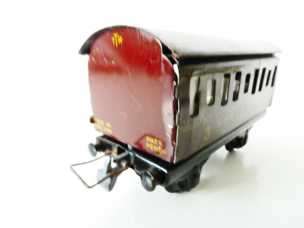 H0 TRIX TTR Osobní vůz 3. tř. 2-osý PATS PEND LMS 3012 - KOVOVÝ VŮZ - ANTIK 