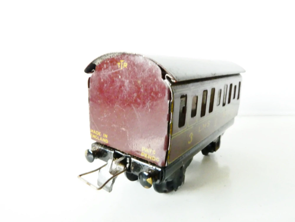 H0 TRIX TTR Osobní vůz 3. tř. 2-osý PATS PEND LMS 3012 - KOVOVÝ VŮZ - ANTIK 