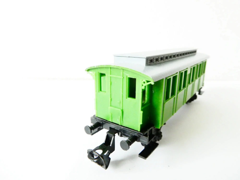 TT BTTB Osobní vůz zelený TOP STAV NEPOUŽITÝ