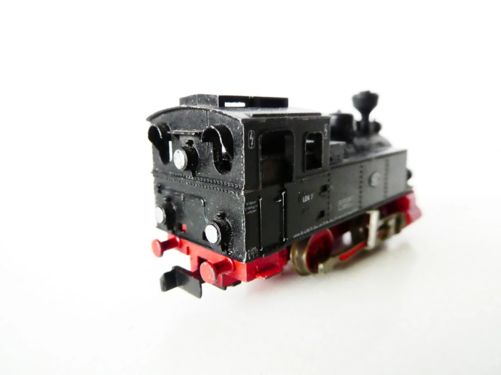 N FLEISCHMANN 7000 Parní lokomotiva Lok 7 NA SERVIS (v jednom směru zastavuje)
