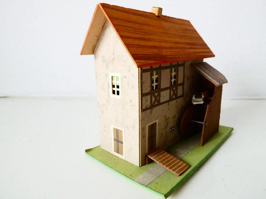 TT Hrázděný mlýn (kartonový model)