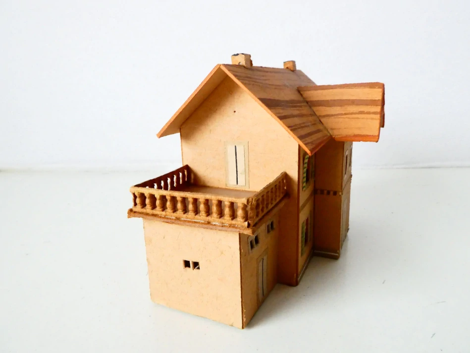 TT Dům s terasou (kartonový model)