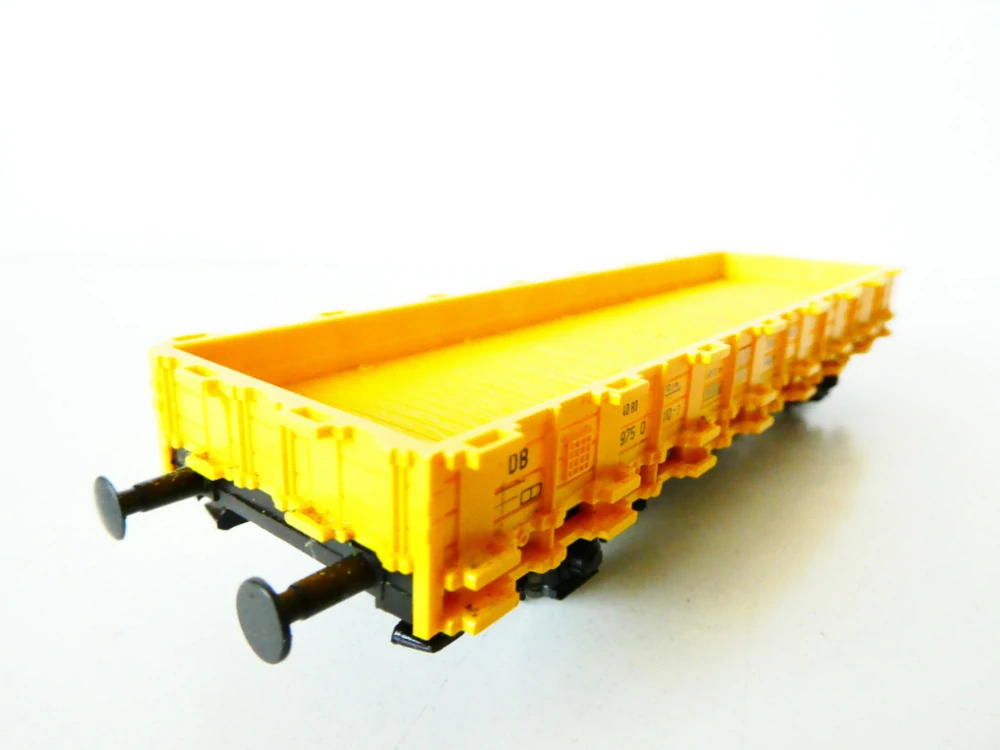 H0 ROCO Nákladní vůz k jeřábu Kran-schutz-wagen 975 0010-7 DB PĚKNÝ STAV