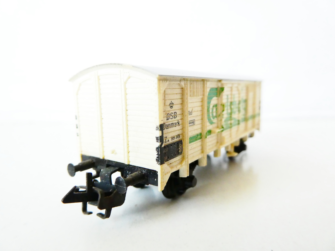 TT ZEUKE Nákladní chladírenský vůz PIVO Carlsberg DSB PĚKNÝ STAV