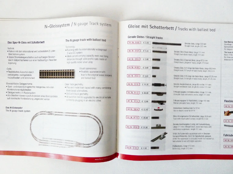 H0/N Fleischmann/ROCO Katalog Start Programm 2017 