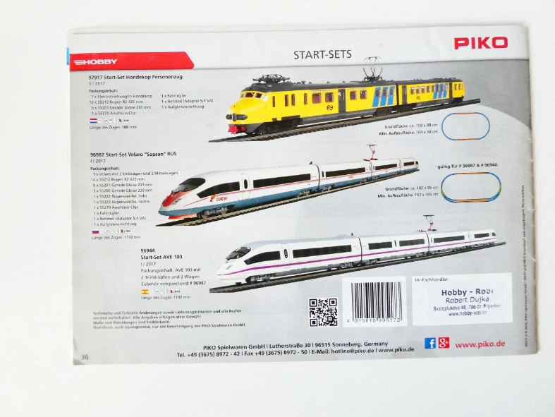 H0 PIKO Katalog Novinky 2017