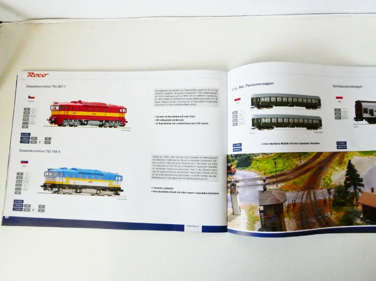 TT ROCO Katalog Zimní novinky 2025