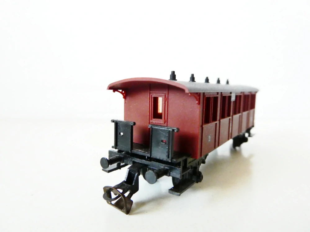 TT BTTB Osobní vůz 3. tř. KPEV 2530 hnědý v krabičce TOP STAV NEPOUŽITÝ V KRABIČCE