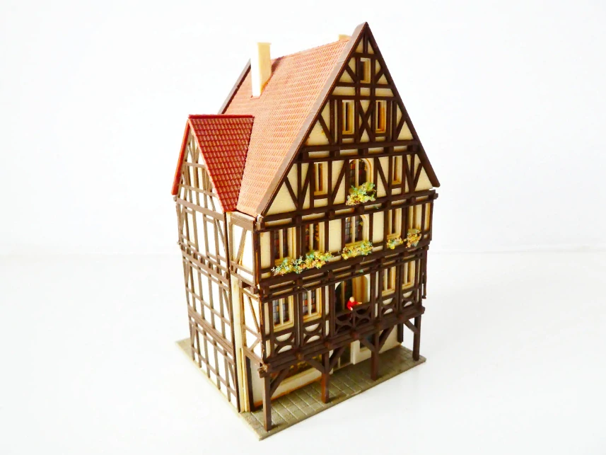 N VOLLMER 19521 Městský hrázděný dům s obchodem TOP STAV