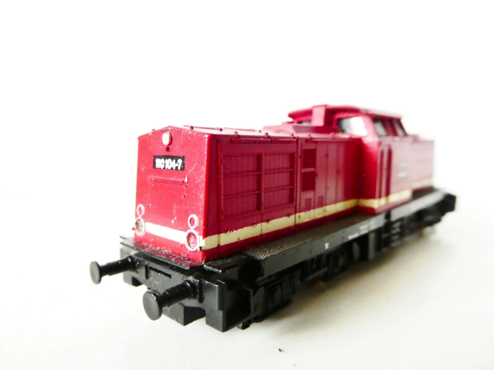 TT BTTB Dieselová lokomotiva BR 110 104-7 DR PĚKNÝ STAV