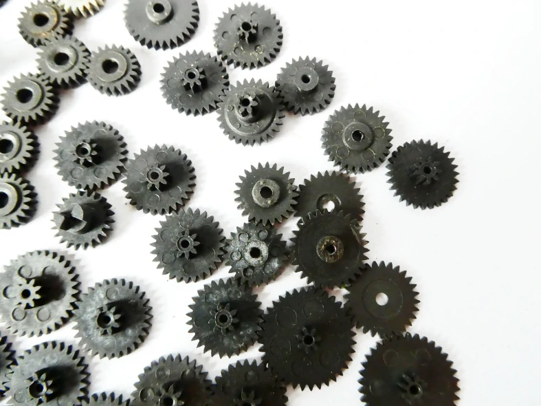 SET 67 ks Ozubené převody - ozubená kola různých velikostí