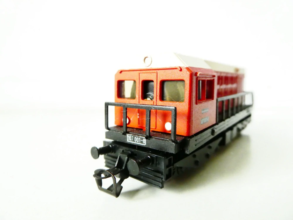 TT BTTB Dieselová lokomotiva BR 107 001-0 DR TOP STAV NEPOUŽÍVANÁ v orig. krabičce s návodem