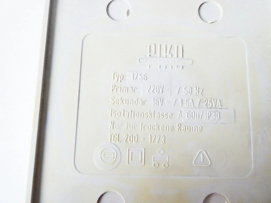 PIKO Z1 Transformátor ( trafo ) typ 1756 v orig. krabici TOP STAV