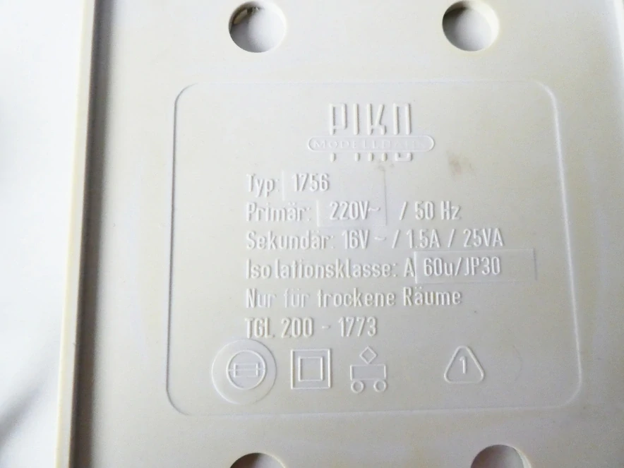 PIKO Z1 Transformátor ( trafo ) typ 1756 v orig. krabici TOP STAV
