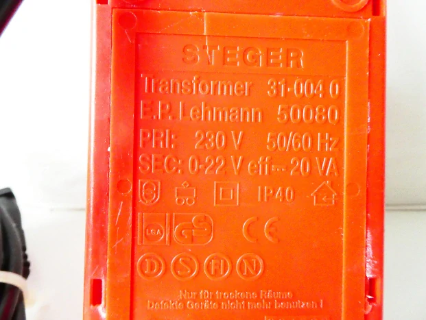 LEHMANN Regulační transformátor (trafo) LGB 50080 PĚKNÝ STAV