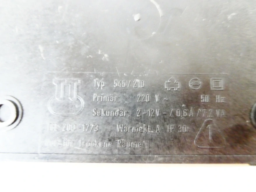 PIKO F2 Regulační transformátor ( trafo ) PĚKNÝ STAV