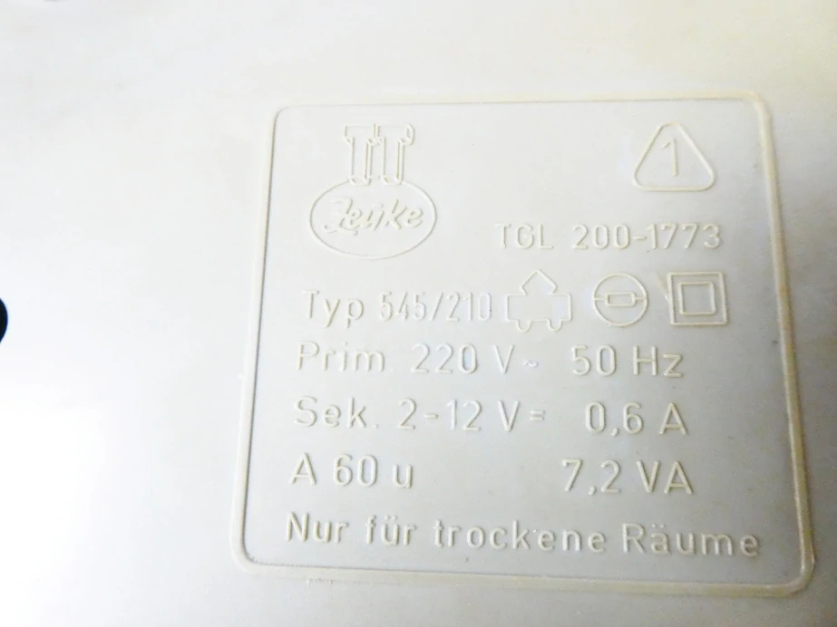 PIKO F2 Regulační transformátor ( trafo ) PĚKNÝ STAV