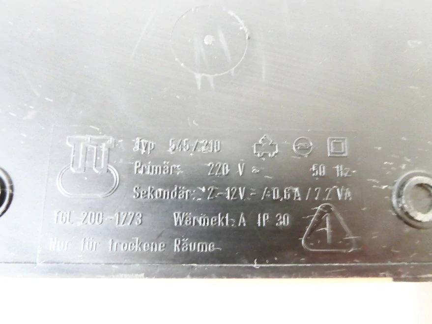 PIKO F2 Regulační transformátor ( trafo ) 