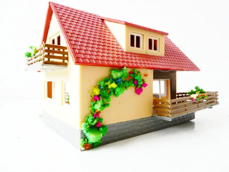 TT Dům s terasou a balkónemn