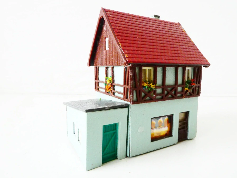 TT Hrázděný dům s kůlnou