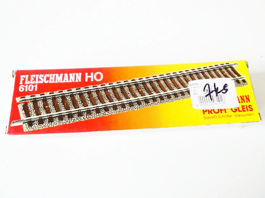 H0 Fleischmann 6101 Kolej rovná 200 mm - 7 ks v originálním balení TOP STAV NEPOUŽITÉ