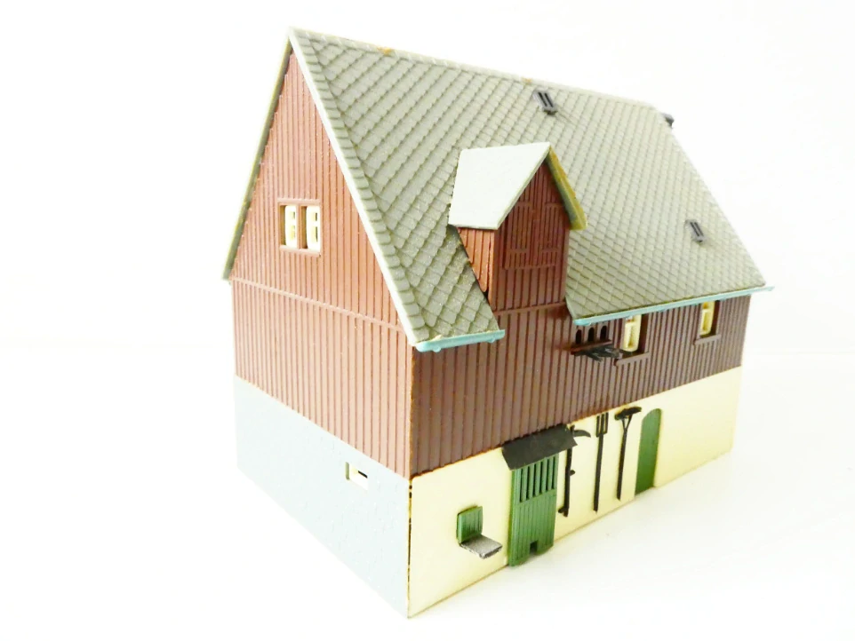 TT/H0 VERO Stodola s kůlnou  PĚKNÝ STAV