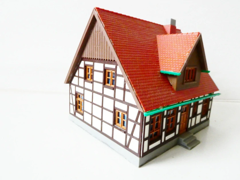 H0 KIBRI Hrázděný rodinný dům