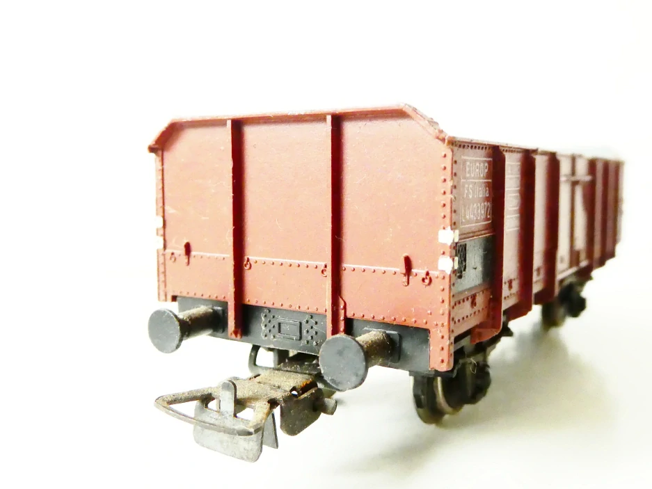 H0 PIKO Nákladní vůz otevřený EUROP L4433972 FS Italia PĚKNÝ STAV