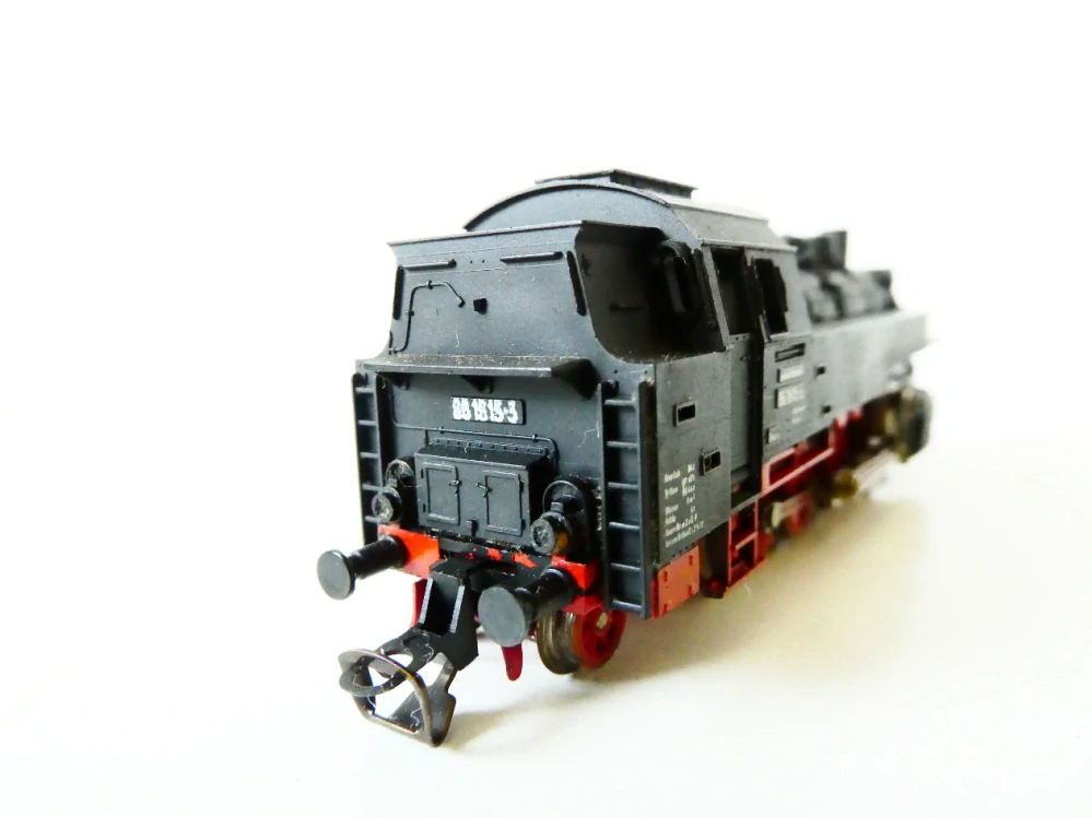 TT BTTB Parní lokomotiva BR 86 1615-3 DR OSVĚTLENÁ TOP STAV