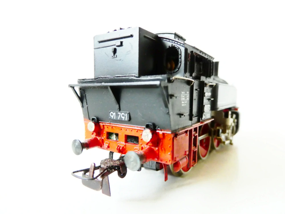 H0 Permot Hruska Parní lokomotiva BR 91 791 DR NA OPRAVU (nejede, nesvítí)