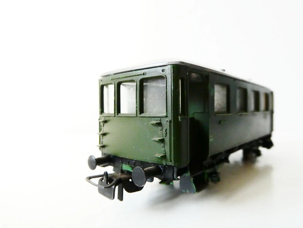 H0 PIKO Osobní vůz bez značení (typ 531-431) OSVĚTLENÝ