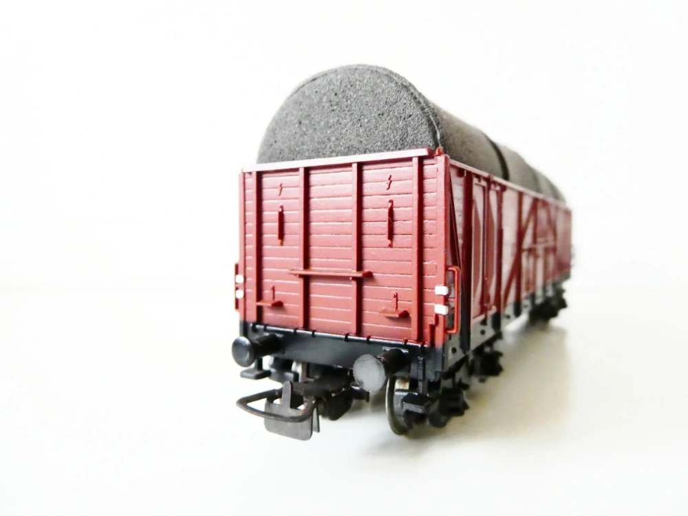 H0 PIKO Nákladní vůz otevřený 47-73-72 DR s nákladem PĚKNÝ STAV