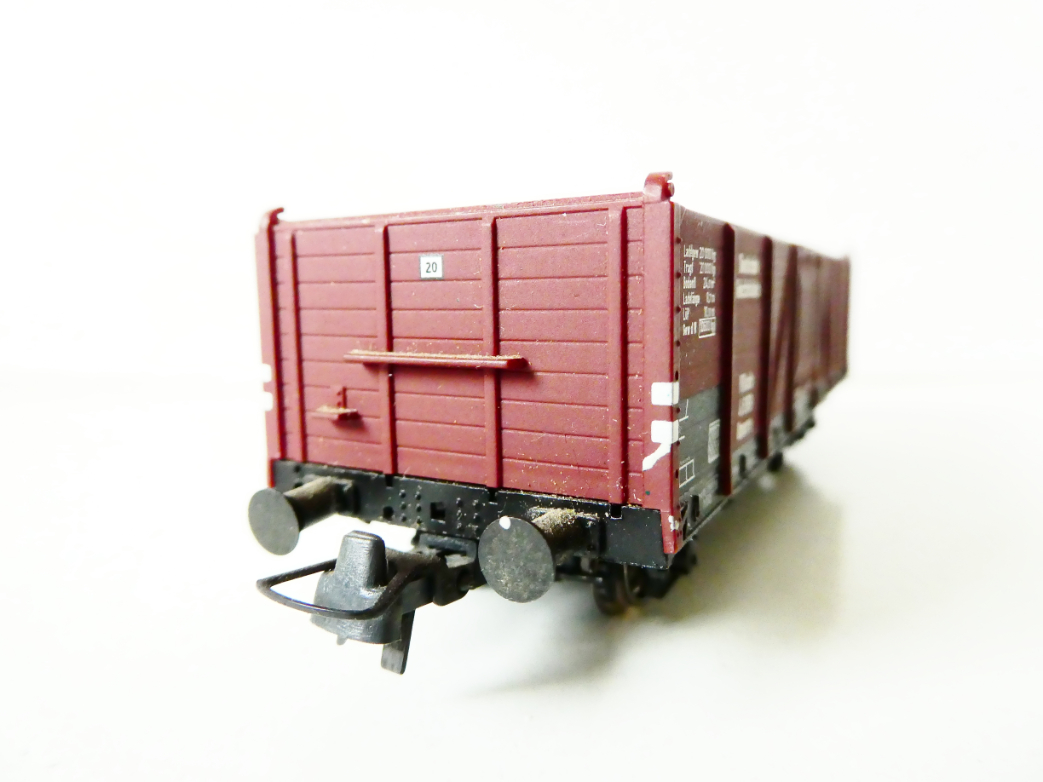 H0 LILIPUT L221723 Nákladní vůz otevřený 4699 s nákladem uhlí DR TOP STAV 