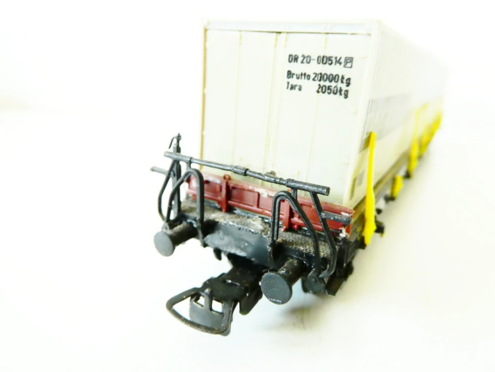 H0 PIKO Plošinový klanicový vůz s kontejnery DEUTRANS DR
