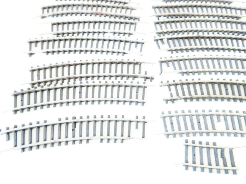 H0 PIKO SET 29 ks Koleje použité s poškozením pražců