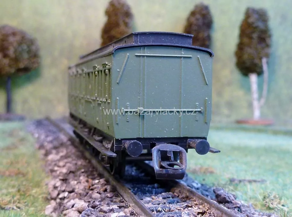 TT Osobní vůz DR 3-osý s budkou