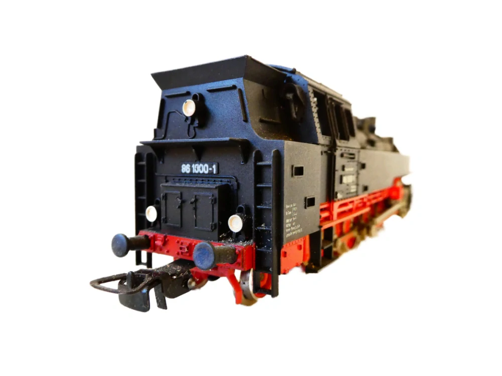 H0 PIKO Parní lokomotiva BR 86 1800-1 DR PĚKNÝ STAV