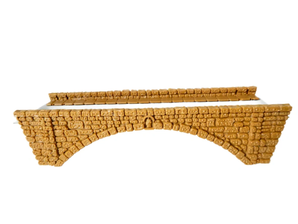 TT/H0 Kamenný obloukový most 14,2 x 4,2 x 3,7 cm PĚKNÝ STAV