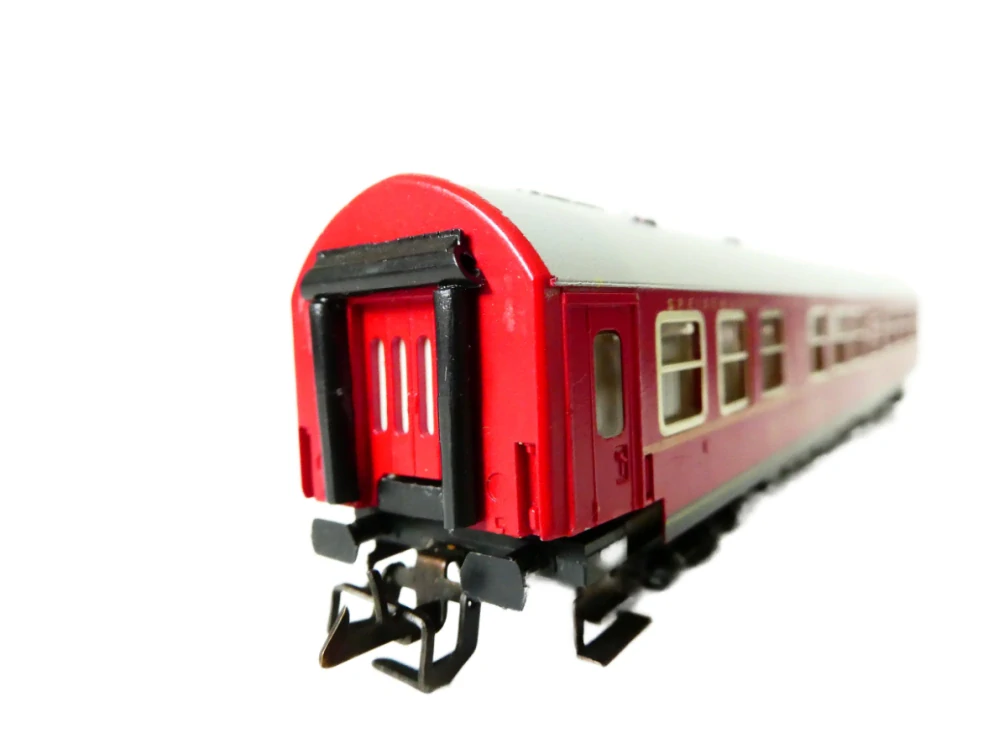 TT ZEUKE Jídelní vůz MITROPA DR OSVĚTLENÝ TOP STAV NEPOUŽITÝ V KRABIČCE