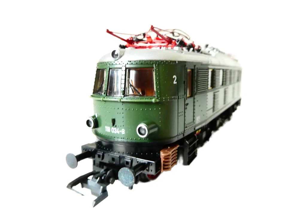 H0 ROCO 69617 Elektrická lokomotiva BR 118 034-8 DB (AC-tříkolejný systém) OSVĚTLENÁ NOVÁ NEPOUŽITÁ v originální krabici včetně doplňků a průvodního listu